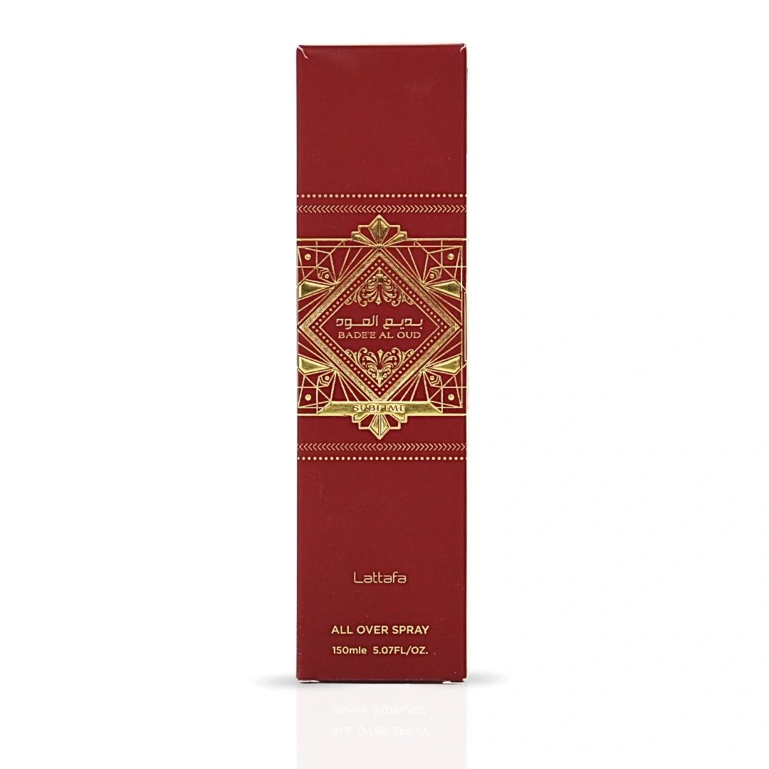 All Over Spray Lattafa Badee Al Oud Sublime 150ml