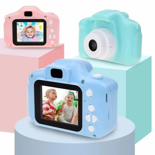 Camara impermeable para niños para divertirse C-B2 Con Funda