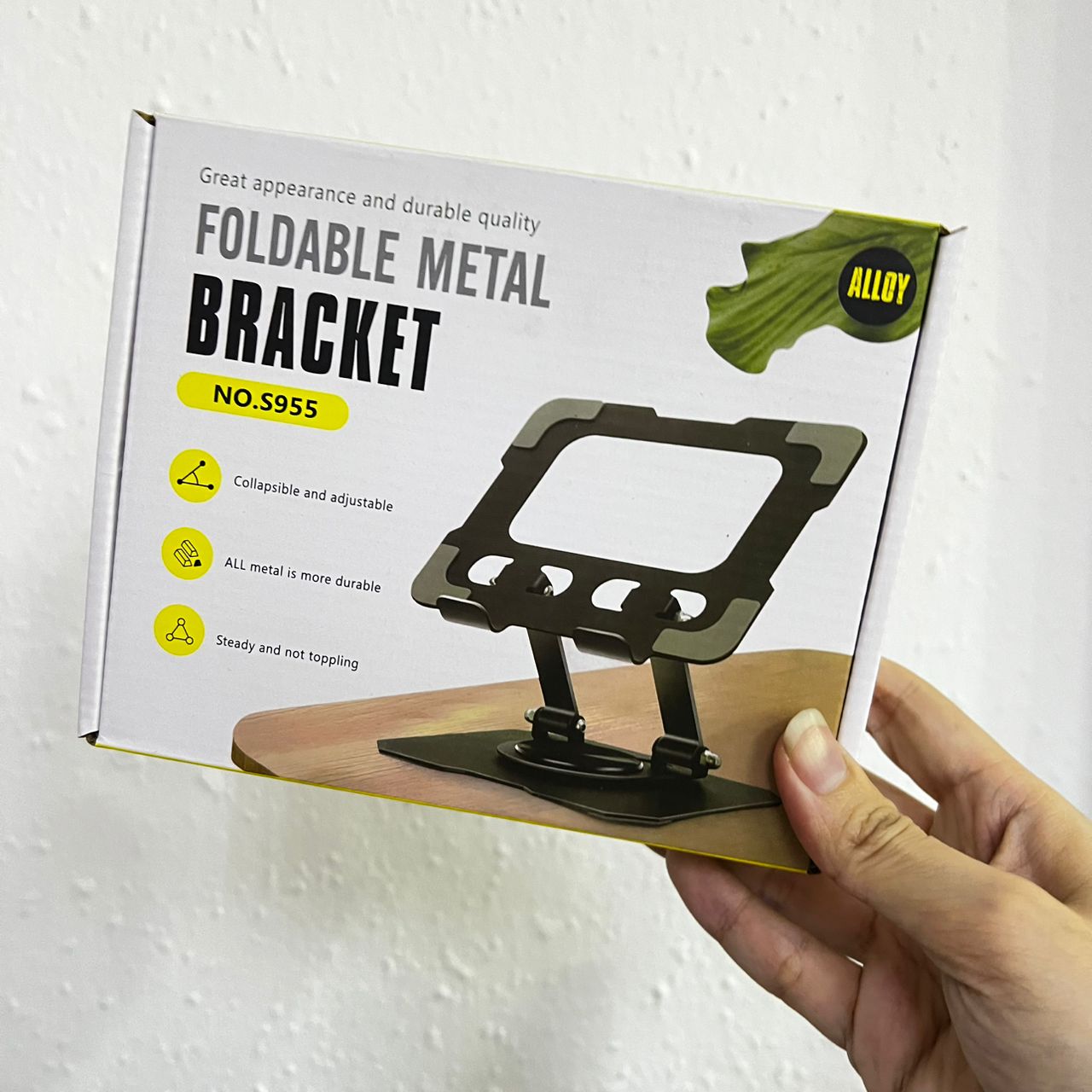 Soporte Plegable 360° Para Tablet y celular NO.S955 - Image 3