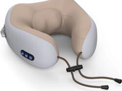 Masajeador Cervical Almohada Recargable AV24870