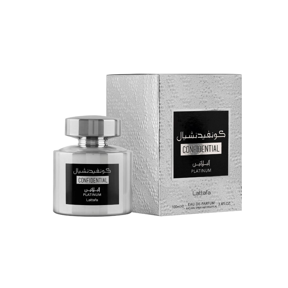 Perfume Lattafa Confidential Platinum Edp 100ml