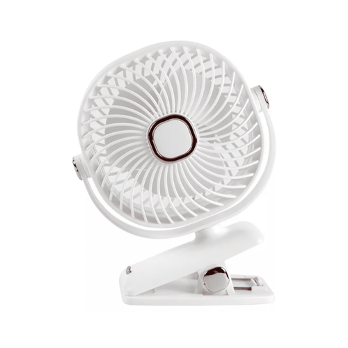 Ventilador Mini Clip Portátil 3 Velocidades Recargable Blanco VENTI-ZB113 - Image 2