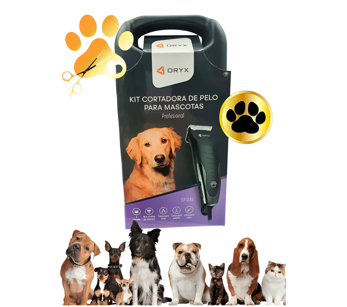 Cortadora De Pelo Para Mascotas Oryx Cool Pets CP1035