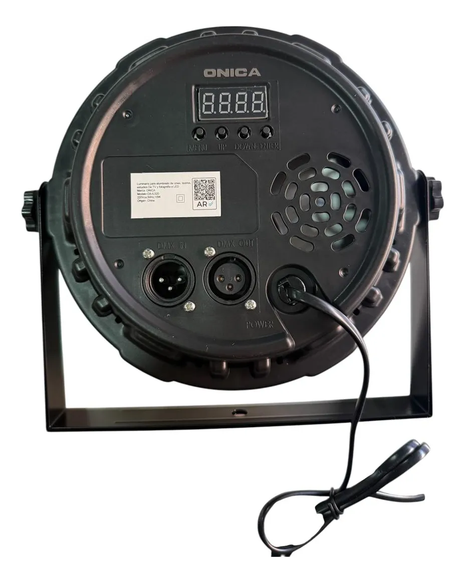 Proton Luces Led 18 Led Rgb Audioritmico Dmx Dj Iluminación OA-IL520 - Image 4