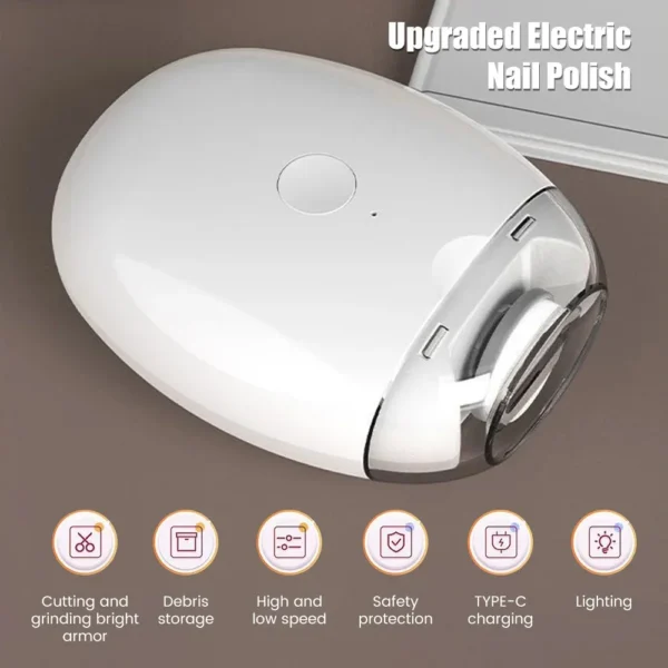 Limadora De Uñas Automática Recortadora Eléctrica - Image 5