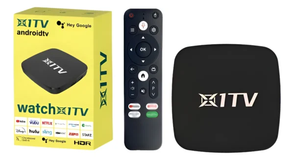 Tv Box Android X1TV Wifi 4k Doble Banda con Control Voz