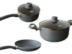 Set de Cocina Granito 5 Piezas Cool + Bazar