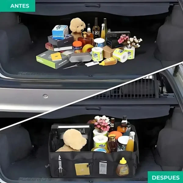 Organizador De Baúl Plegable Con Compartimientos - Image 2