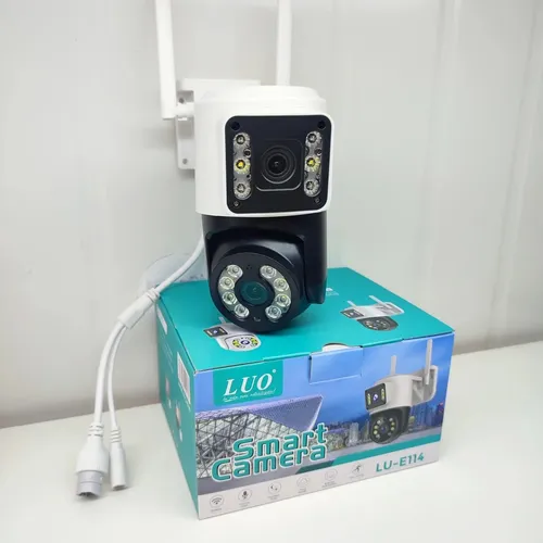 Cámara De Vigilancia Domo Luo Lu-e114 Doble Camara Blanco - Image 3