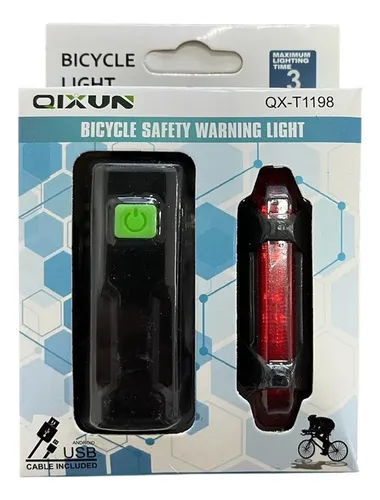 Luz Kit Bicicleta Delantera Trasera Qixun QX-T1198