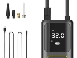 Mini Compresor De Aire Nitsuk Inflador Neumaticos Portatil