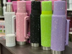 Termo Diamante Acero Inoxidable Strass Brillos 1,2 L