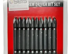 Puntas Dobles P/ Destornillador Seis 50mm X 10 Piezas
