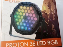 Proton 36 Led Rgb Onica Oa-il521 Ultra Delgado Conexión Dmx