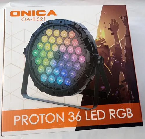 Proton 36 Led Rgb Onica Oa-il521 Ultra Delgado Conexi贸n Dmx