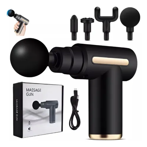 Pistola Masajeador Vibradora Percusion Deporte Dolores Musculos