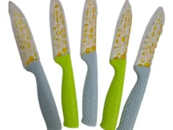 Cuchillo Profesional Mango De Color Con Diseño