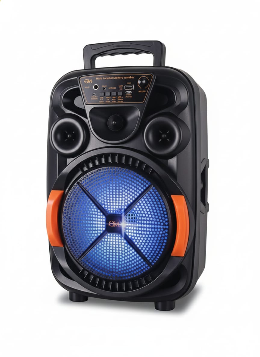 Parlante Bluetooth Portátil OM-868 "Life of the Party" 8 PULGADAS - Image 2