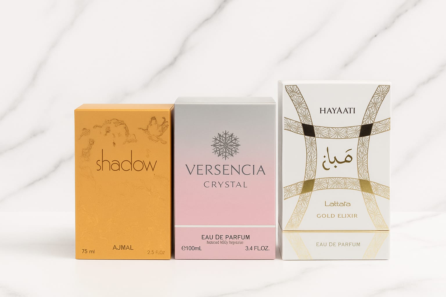 Combo Perfume 1 Shadow, Versencia y Hayaati