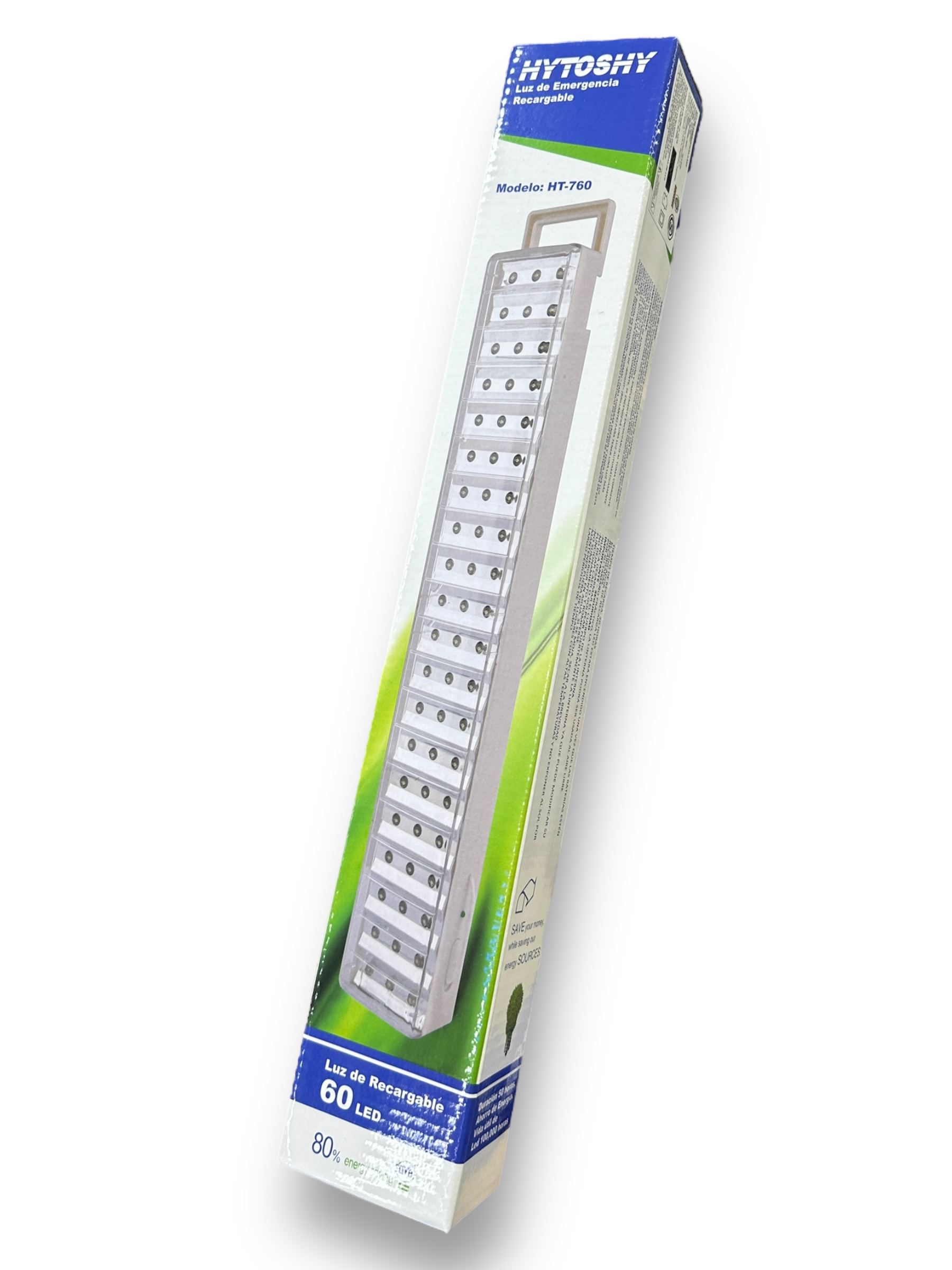 Luz Emergencia Hitoshy 60 Leds HT-760 - Image 2