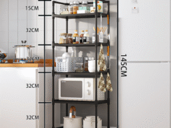 Estante Organizador Metálico De 5 Niveles  48*26*145 9123-5-1