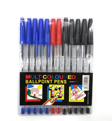 Kit De 10 Lapiceras De 3 Colores