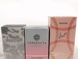 Combo Perfume 4 Hayaati Rosa, Versencia Crystal y Shadow