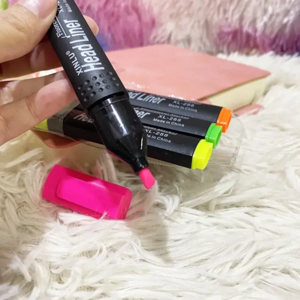 Resaltadores De Colores X4 XINLU Head Liner - Image 2