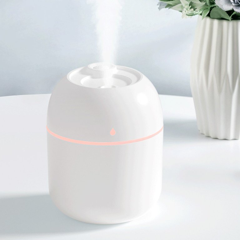 Humidificador Caja Marrón Con Luz 220 Ml