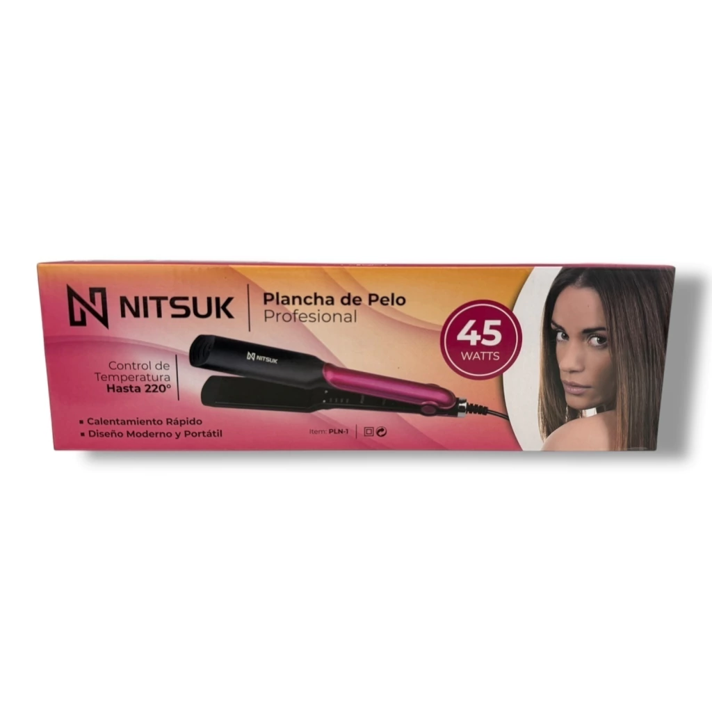 Planchita De Pelo 45 W Profesional Nitsuk PLN-1 - Image 5