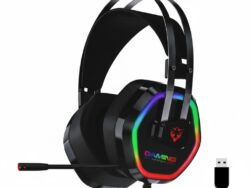 Auriculares Gamer Sate AE-305 con Micrófono y Luz LED RGB