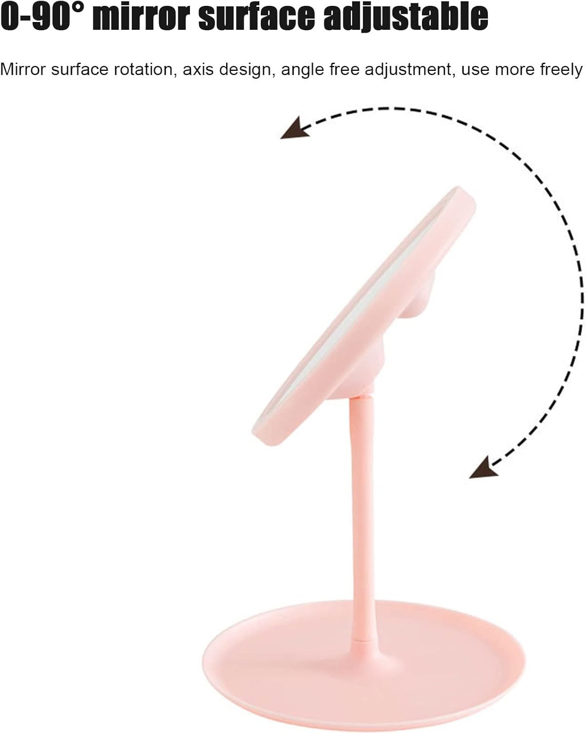 Espejo de maquillaje con luces Espejo LED 3 Colores - Image 7