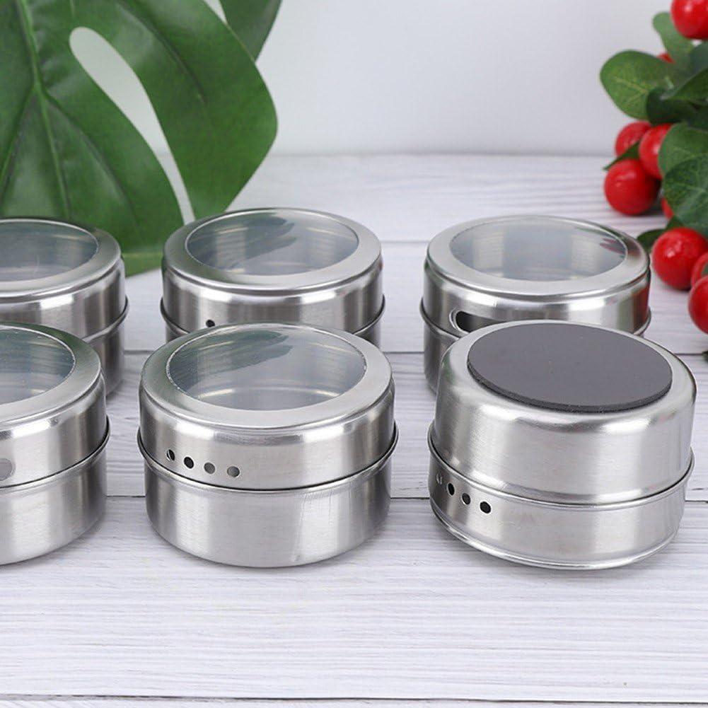 Juego de especieros 6 piezas Acero Inoxidable - Image 3