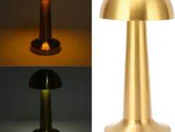 Lampara de mesa inalámbrica recargable Touch Honguito