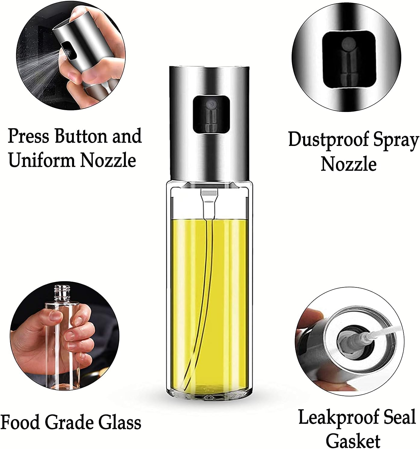 Dispensador para botella de spray de aceite comestible 100ml - Image 3