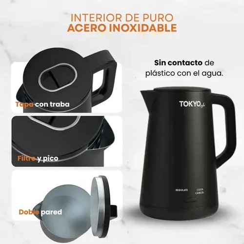 Pava Electrica Digital Tokyo Style 2.2l TOKYO-9 - Image 4