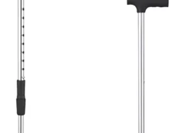 Baston De Apoyo Metálico Regulable En Altura