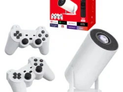 Proyector de consola retro de juegos profesional 2 en 1