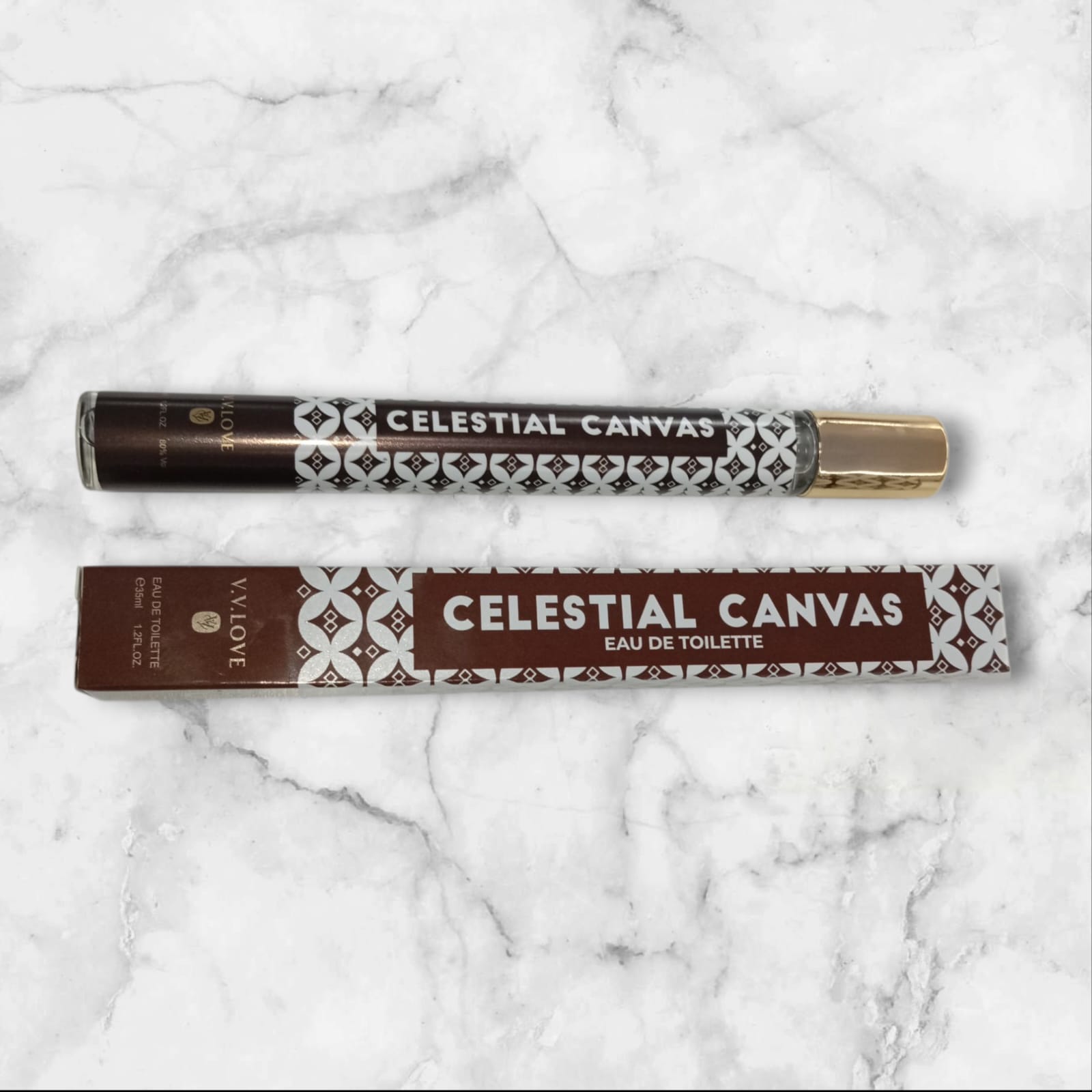 Mini Perfume Celestial Canvas V.V.LOVE Eau de Toilette 35ml Tubo