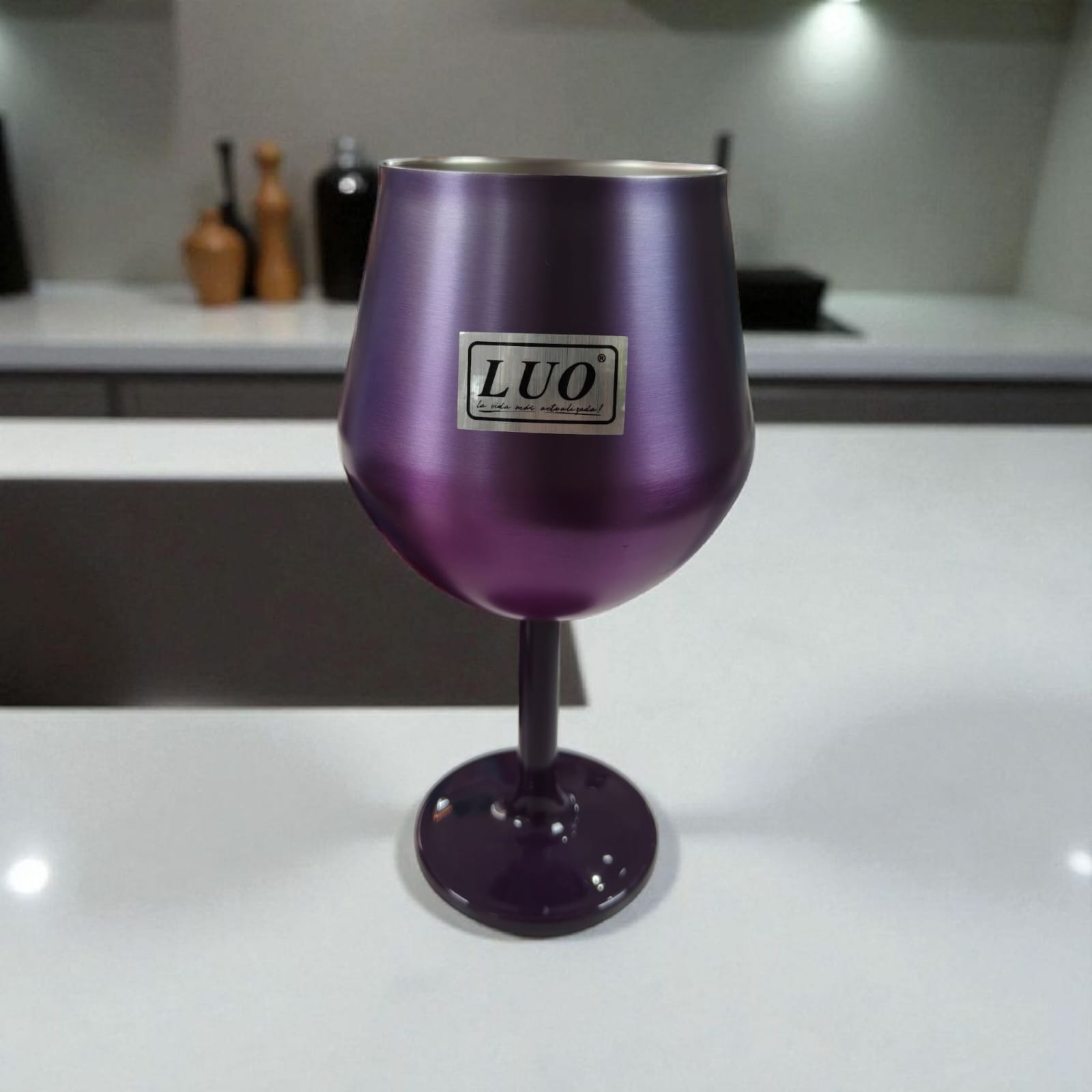 Copa Termica 2 en 1 Luo Acero 370ml Lu-4360 - Image 2