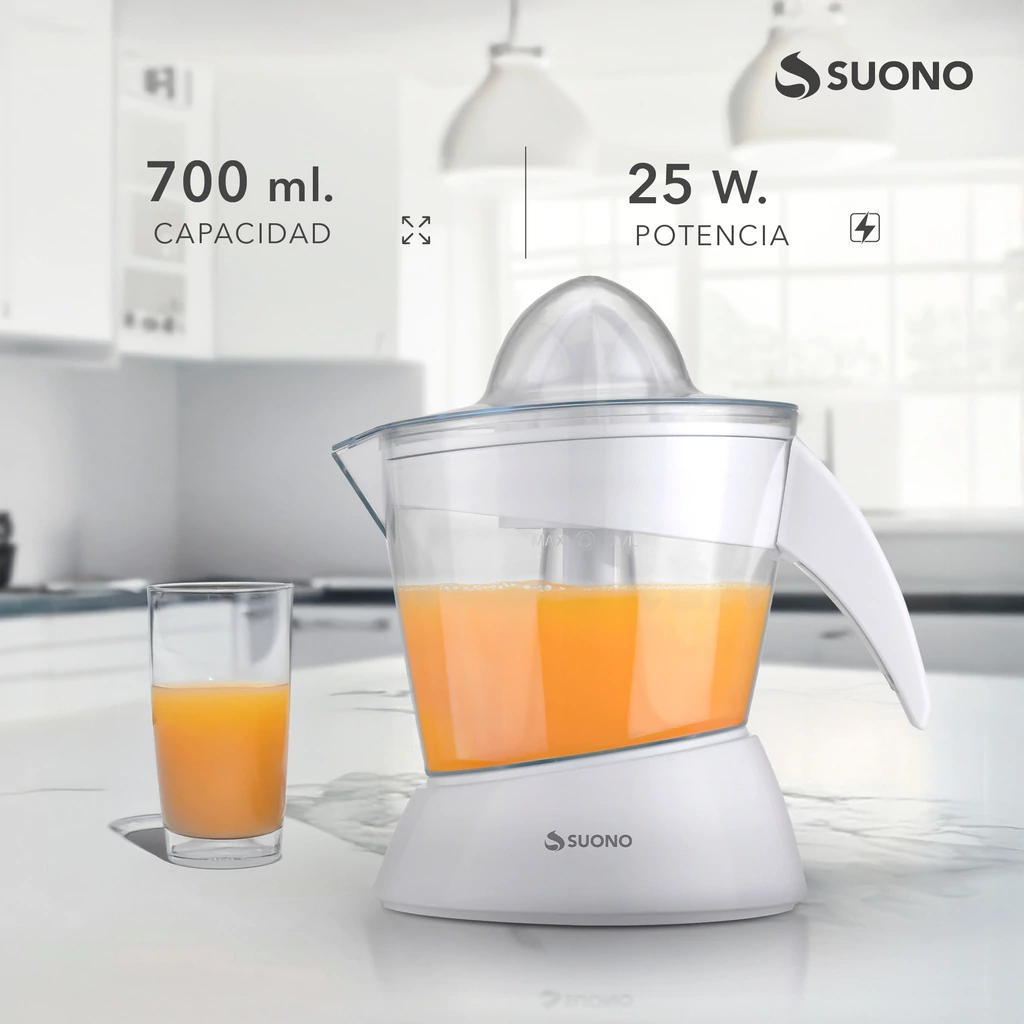 Exprimidor de Jugos Suono Pico Vertedor 700ml - Image 4