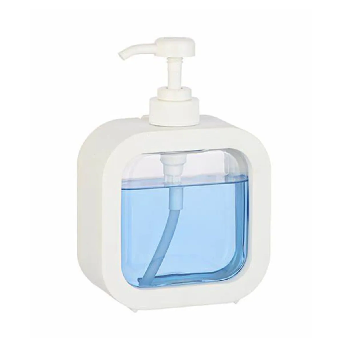Dispenser Jabon Liquido Detergente Transparente 500 Ml - Image 2