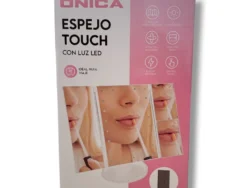 Espejo ONICA Triple con Luz LED y Aumento 2X/3X para Maquillaje Preciso XR-568