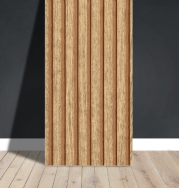 Rollo Vinilo Símil Mandera Listonada Marrón 50*300cm BR-129