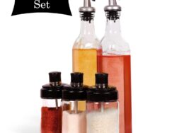 Set de Aceiteros y Condimenteros 5pcs Nasha ZT-155 S-2025-01
