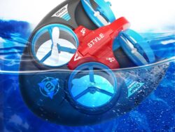 Drone impermeable con ruedas de cuatro ejes X-WIND 3 en 1