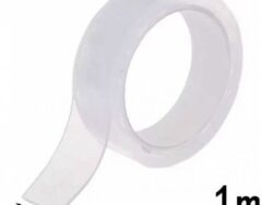 Nano Tape Cinta Adhesiva Doble Faz Multiuso Lavable 1mt