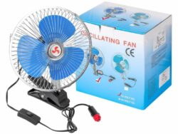 Ventilador Oscilante para Auto de 8" 12V JK-4046