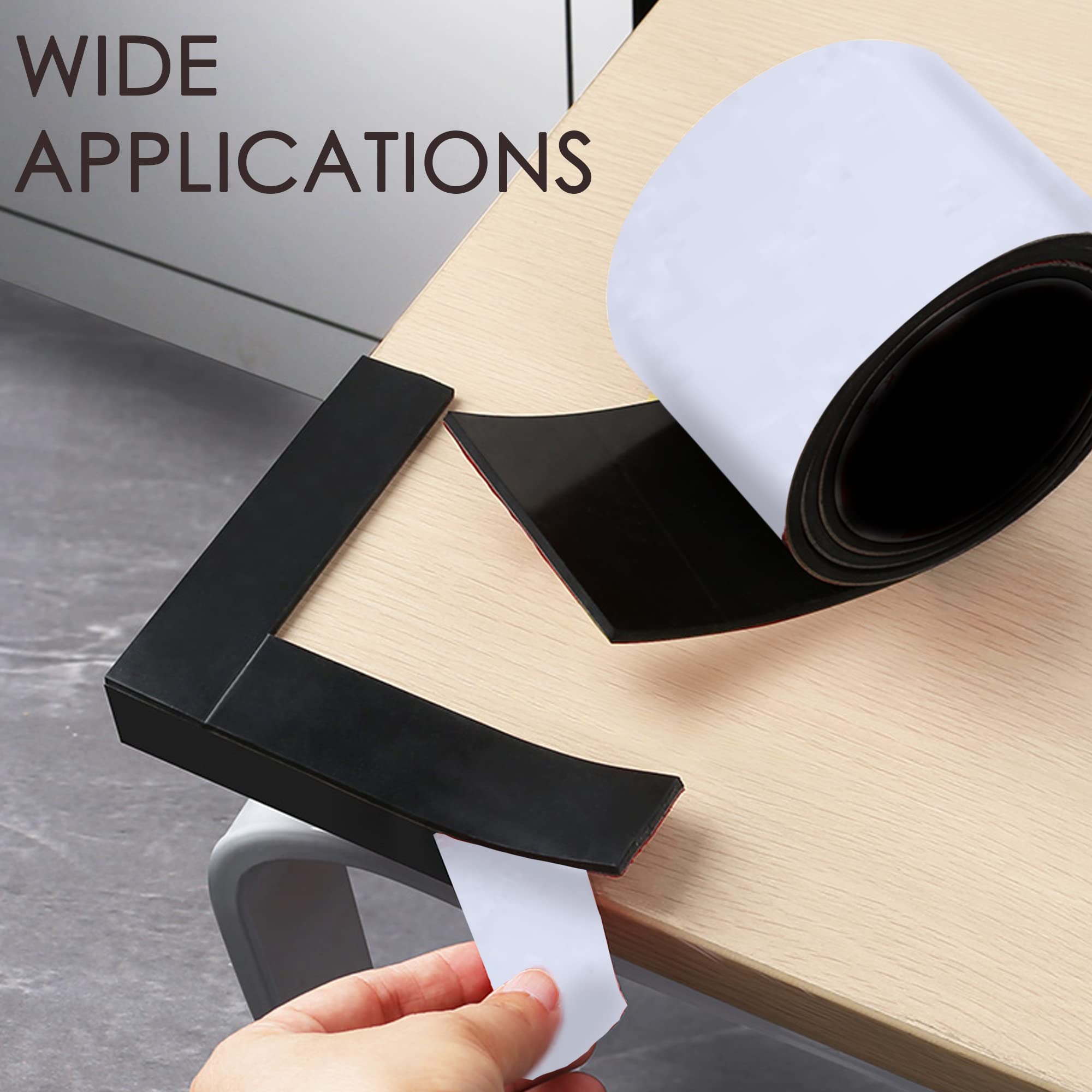 Rollo Zocalo Marmol Negro 500*10cm ZOC-BLACK - Image 3