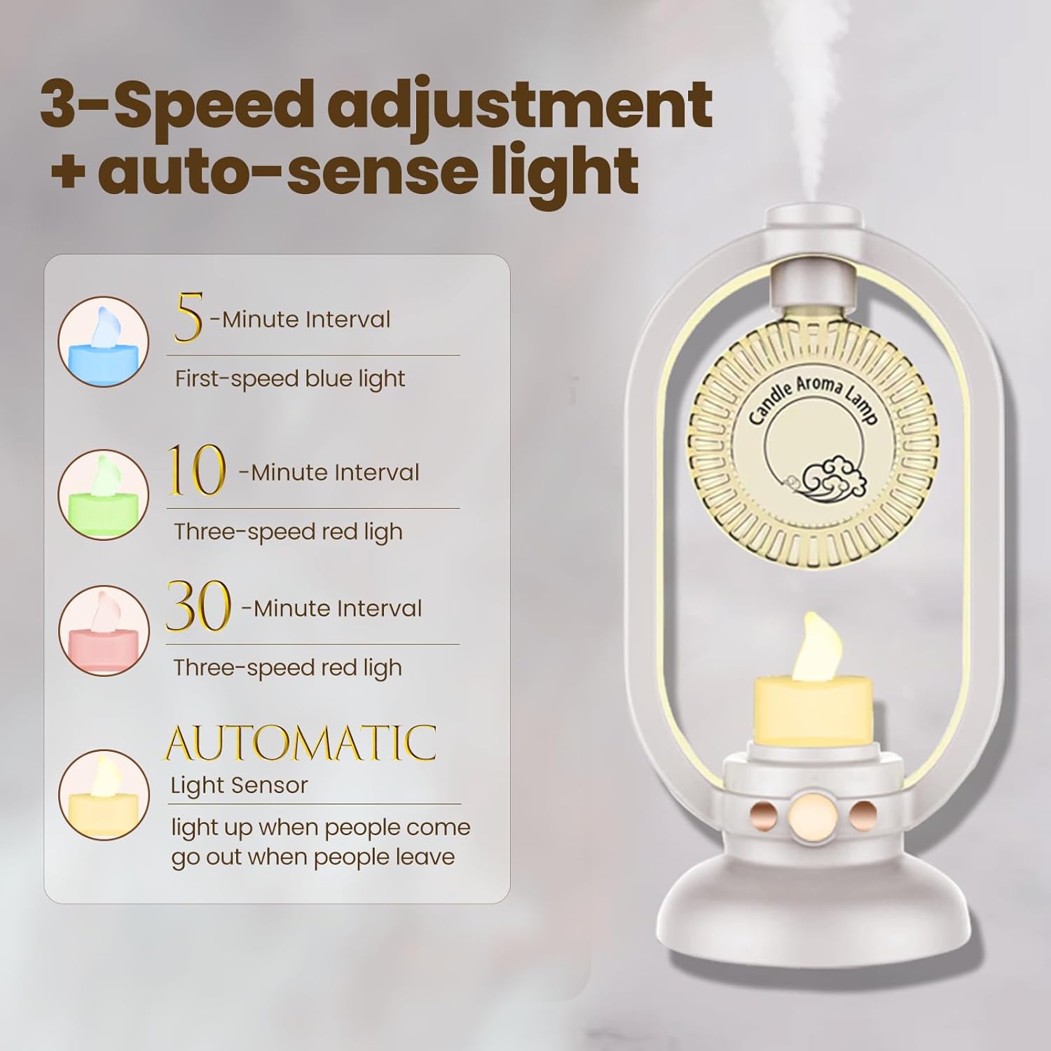 Humidificador Difusor de aceite esencial LA-0643 - Image 2
